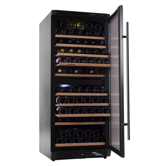 Vinobox-110-2T-INOX-lateral-abierta