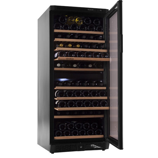Vinoteca Vinobox 110 GC 2T Negra - Imagen 3