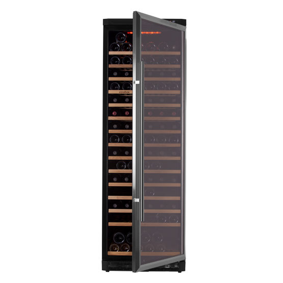 Vinobox-168-1T-INOX-Lateral-abierta