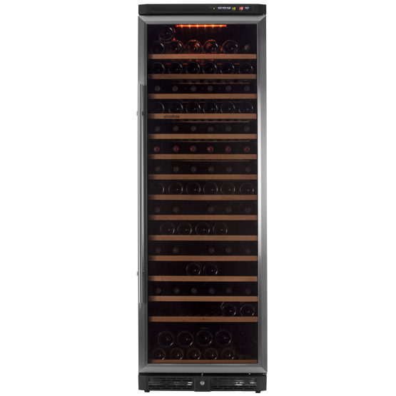 Vinoteca Vinobox 168 GC 1T Inox