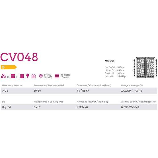 Vinoteca Cavanova CV048