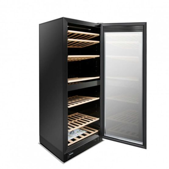 Vinoteca Cave Vinum CV 111 2T NEGRO abierta vacia Vinoteca Cave Vinum CV 111 2T NEGRO abierta vacia