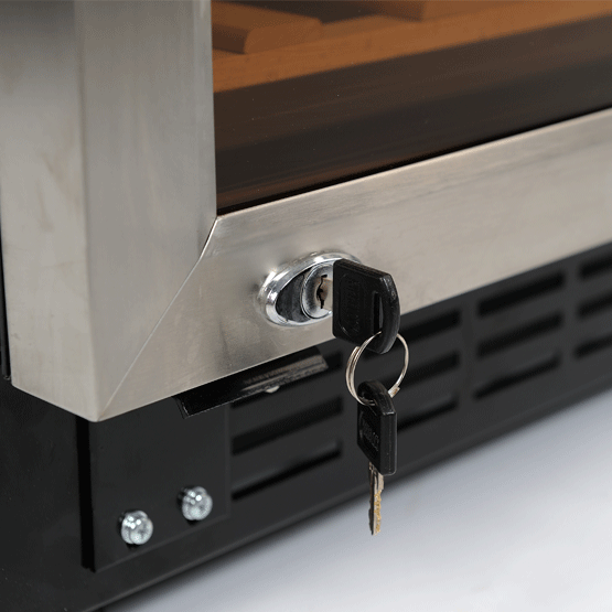 Vinoteca Cave Vinum CV-151-INOX-CIERRE