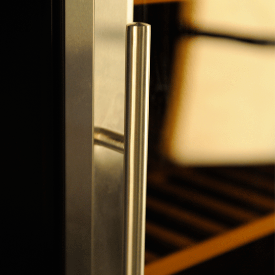 Vinoteca Cave Vinum CV-151-INOX-DETALLE-TIRADOR