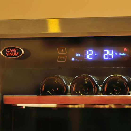 Vinoteca Cave Vinum CV 180 INOX 3
