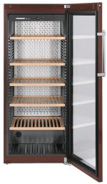 Vinoteca Liebherr WKT4552 abierta puerta cristal
