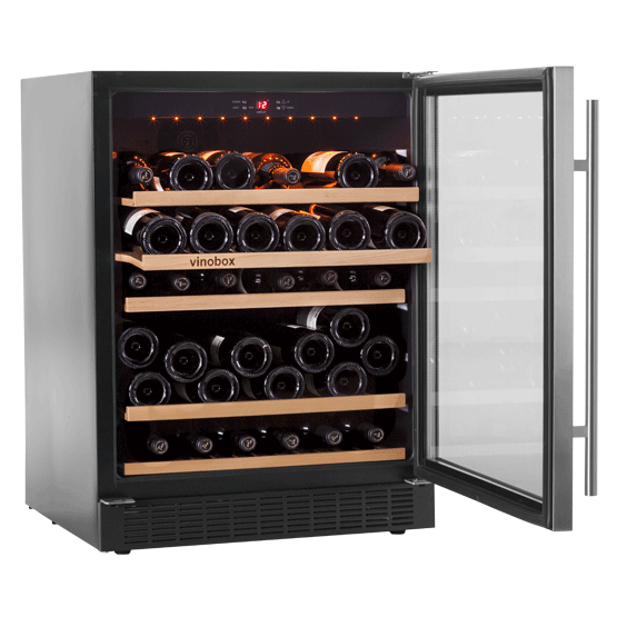 Vinoteca-Vinobox-50-GC-1T-puerta-abierta