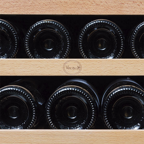 Vinoteca Vinobox 168 GC 2T Inox