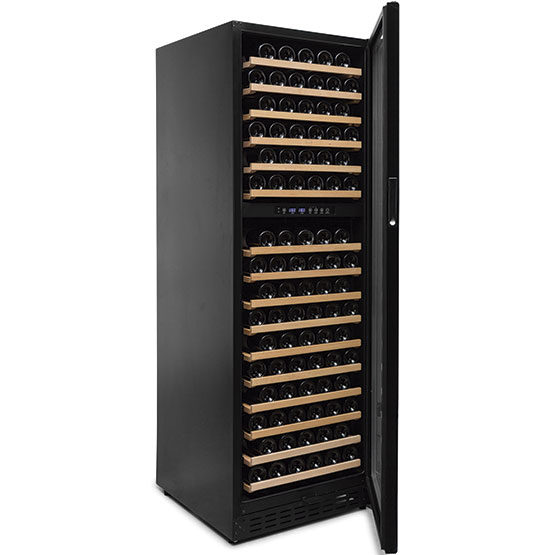 Vinoteca Vinobox 168 GC 2T Negra