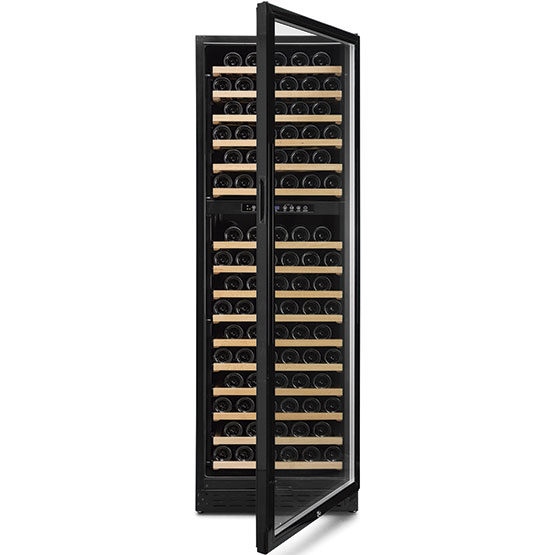 Vinoteca Vinobox 168 GC 2T Negra