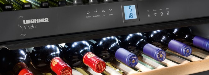 nevera vino