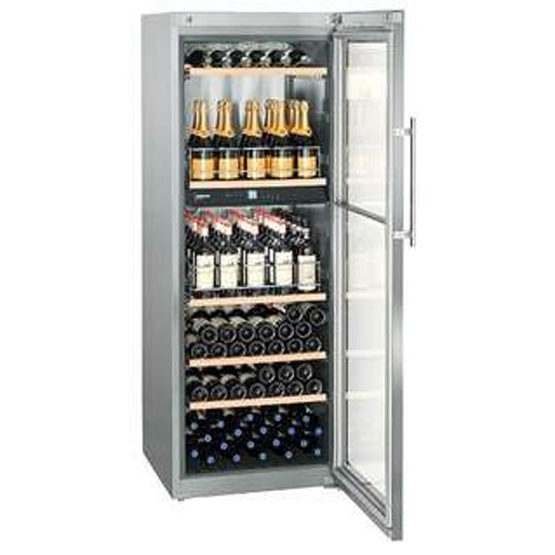 Vinoteca Liebherr WTPes5972 abierta