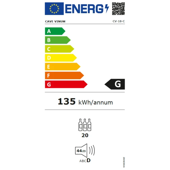 Vinoteca Cave Vinum CV 18C clase