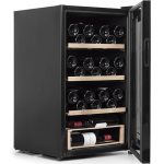 Vinoteca Vinobox 48 Pro lateral puerta semiabierta