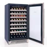 Vinoteca Cavanova CV090T abierta