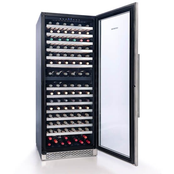 Vinoteca Cavanova CV180DT abierta Vinoteca Cavanova CV180DT abierta