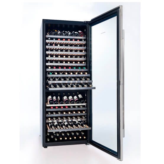 Vinoteca Cavanova CV300DT abierta