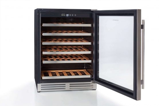 vinoteca cavanova cv046t abierta vacia