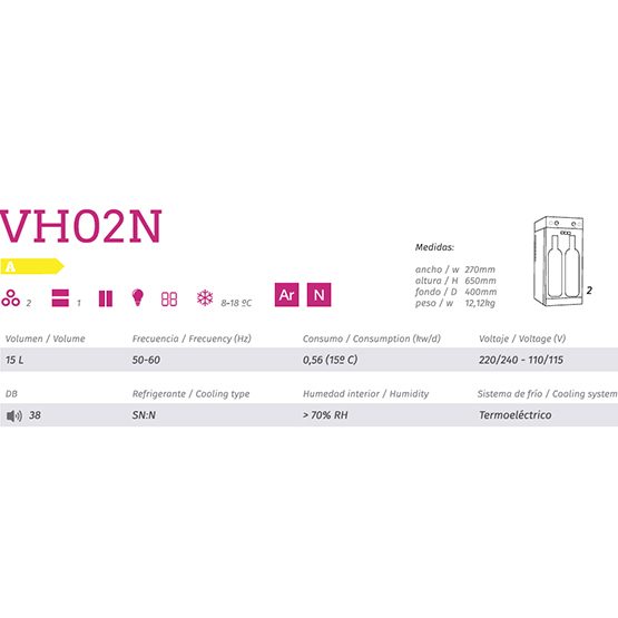 Dispensador Cavanova VH02N Dispensador Cavanova VH02N