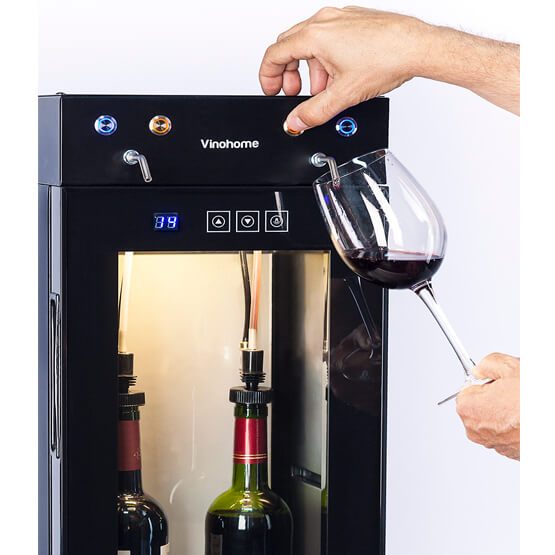 Dispensador Vino Cavanova VH02NS abierto vino Dispensador Vino Cavanova VH02NS abierto vino