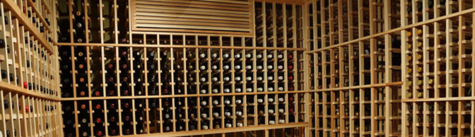 vinoteca de madera reciclada