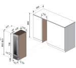 VINOTECA CAVISS SE107SFE PLANO INTEGRACION