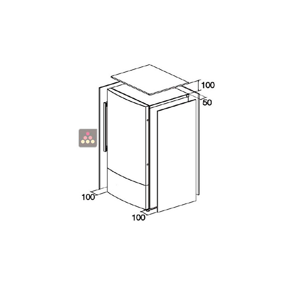 Vinoteca CAVISS SN259KBE PLANO
