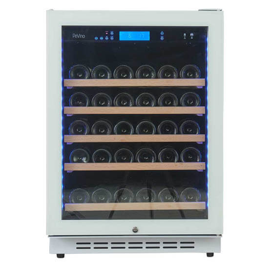 Vinoteca PEVINO P46S HHWN 38 BOTELLAS BLANCO VINOTECA DOS TEMPERATURAS ENCASTRABLES