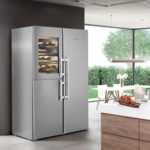 Nevera con Vinoteca SBSes 8486