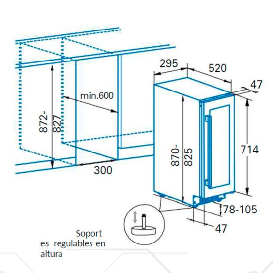 Vinoteca Cata VI30117X - Imagen 3