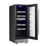 Vinoteca Caveplus CPS 17 2T lateral abierta