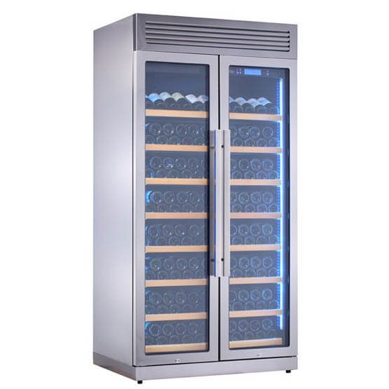 Vinoteca Pevino Pro H320F 1T S acero cerrada Vinoteca Pevino Pro H320F 1T S acero cerrada
