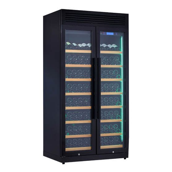 Vinoteca Pevino Pro H320F 2T B negro lateral