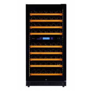 Vinoteca Pevino P80D HHB negro doble zona temperatura