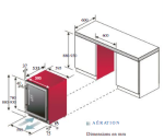 Vinoteca Caveplus CPSN 2T 46 Plano encastre catalogo