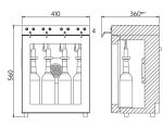 Dispensador Cavanova VH04N