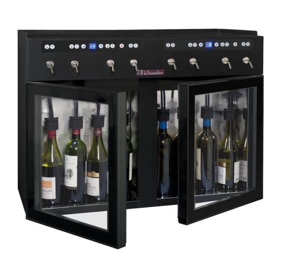 Dispensador La Sommeliere DVV8 abierto