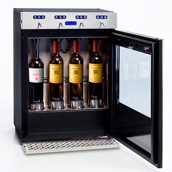 Dispensador Cavanova VG4X abierto