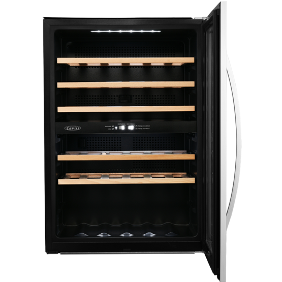 Vinoteca Caviss CLE250SBE abierta