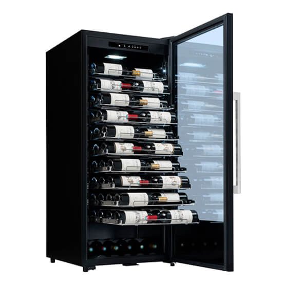 Vinoteca La Sommeliere PF110 abierta bandejas