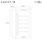 Vinoteca Cavist 18 plano