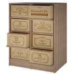 Botellero Arganza Cajas de 12 botellas EX2545 Cajones