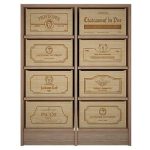 Botellero Arganza Cajas de 12 botellas EX2545 frontal