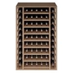 Botellero Pino Godello 65 botellas con 9 baldas extraibles ER2540 arriba