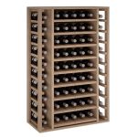 Botellero Pino Godello 65 botellas con 9 baldas extraibles ER2540 lateral