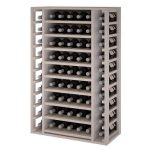 Botellero Pino Godello 65 botellas con 9 baldas extraibles EW2540