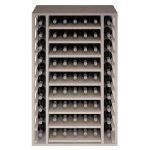 Botellero Pino Godello 65 botellas con 9 baldas extraibles EW2540 arriba