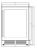 DIMENSIONES PUERTA Y REJILLA CLE 244 SBE4