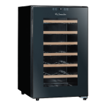 Vinoteca La Sommeliere LS28SILENCE lateral vacia