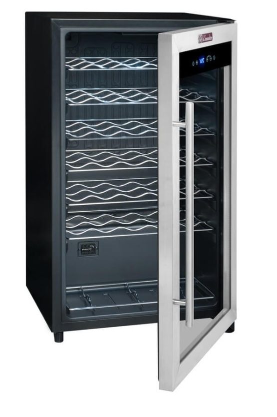 la sommeliere ls34a semi abierta vacia